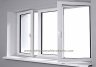 Ventana de PVC Batiente con vidrio insulado